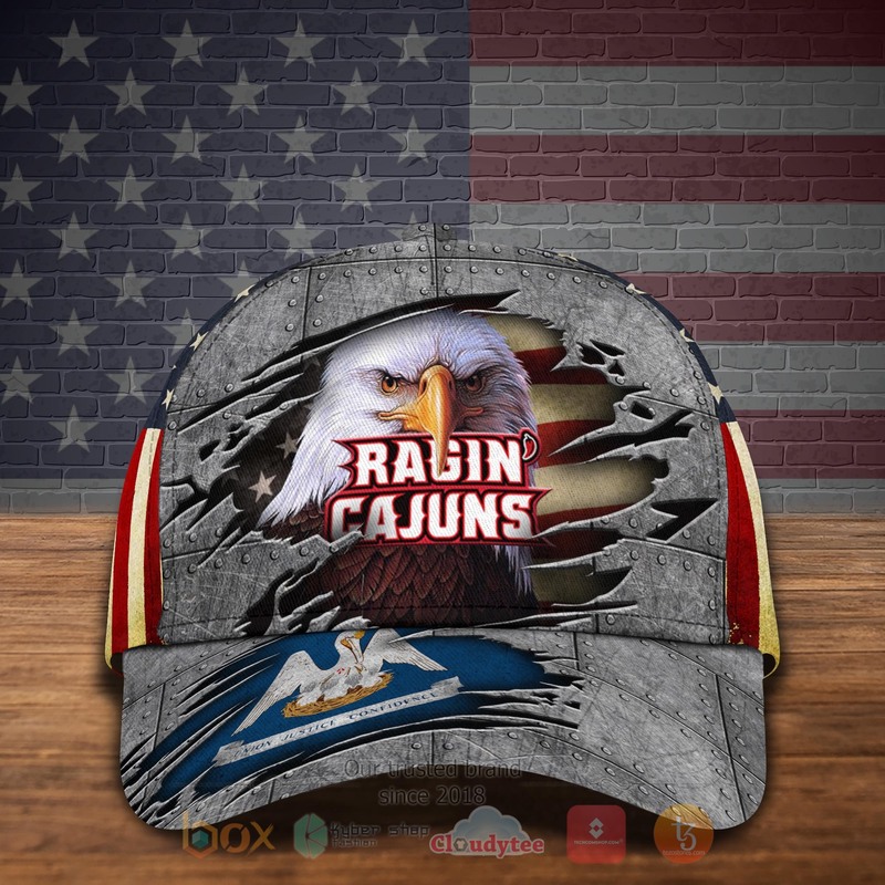 HOT_NCAA_Louisiana_Ragin_Cajuns_football_Custom_Name_Cap_1