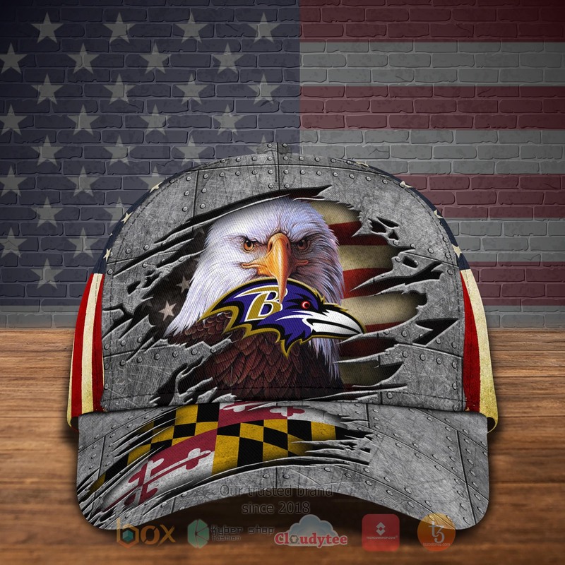 HOT_NFL_Baltimore_Ravens_Custom_Name_Cap_1