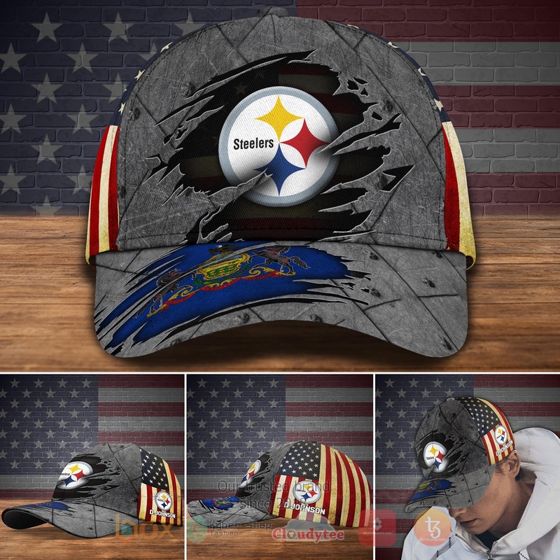 HOT_NFL_Pittsburgh_Steelers_Custom_Name_Cap