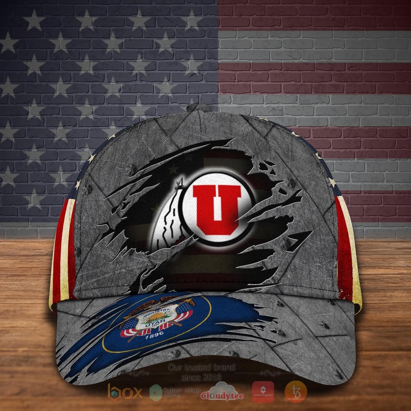HOT_Utah_Utes_football_Custom_Name_Cap_1