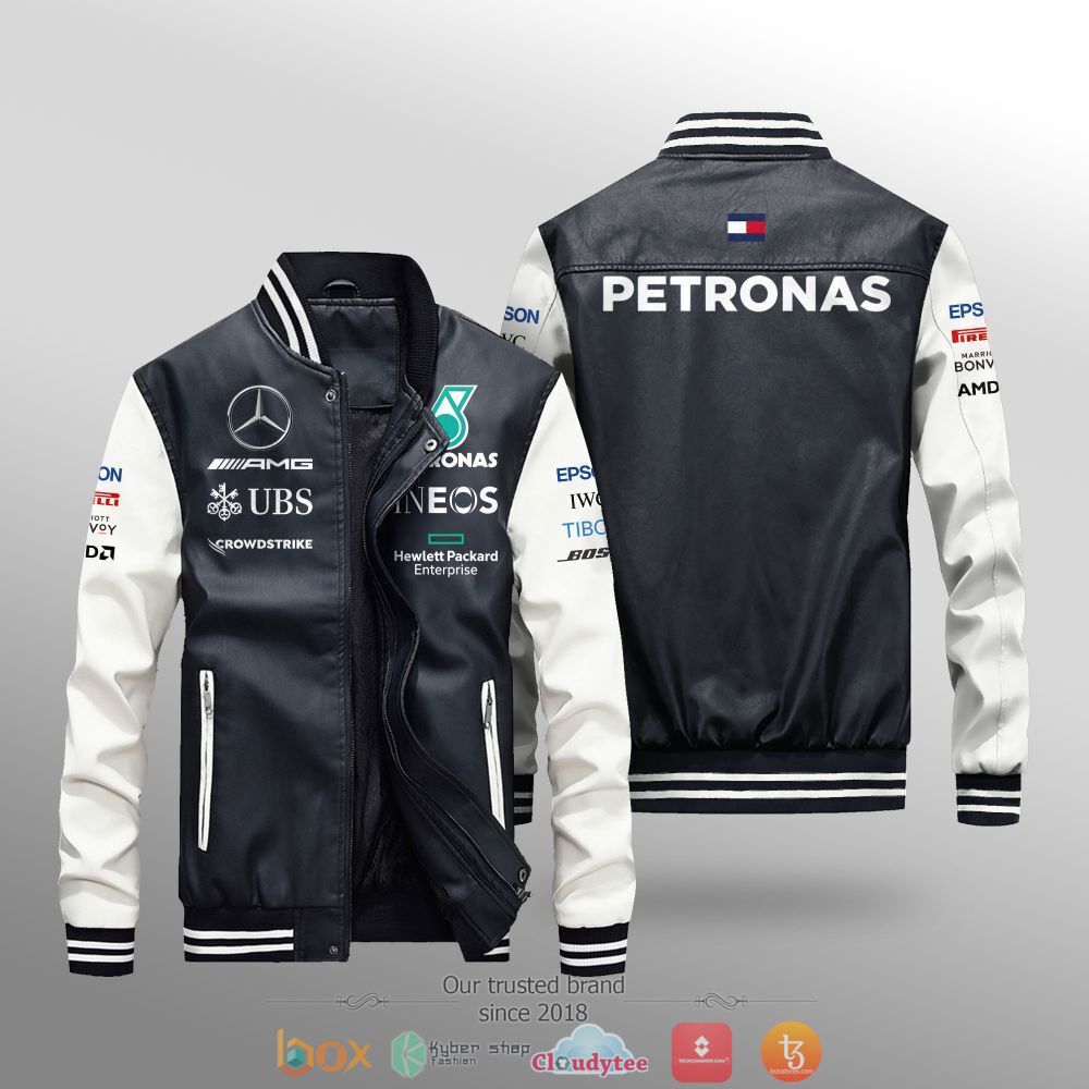 BEST Racing F1 MercedesAMG Petronas F1 Team Leather bomber jacket