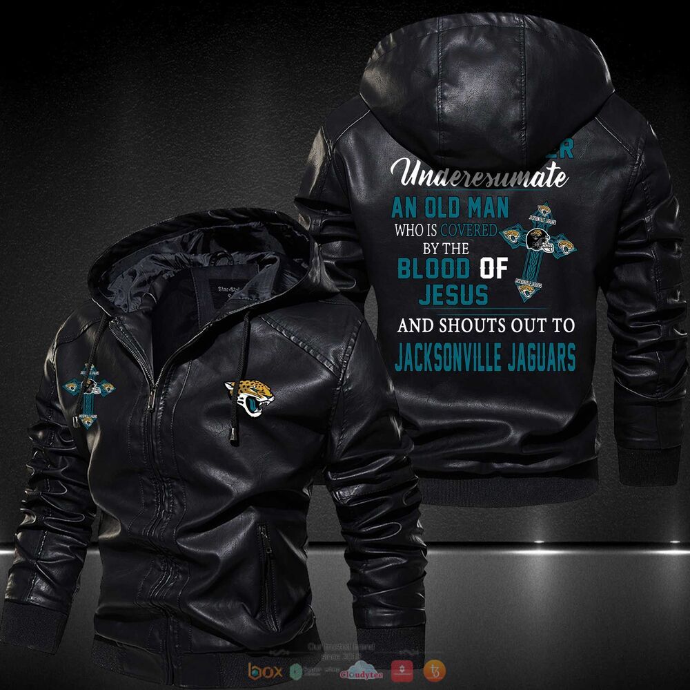 BEST Jacksonville Jaguars Hat Leather Jacket - Express your unique ...