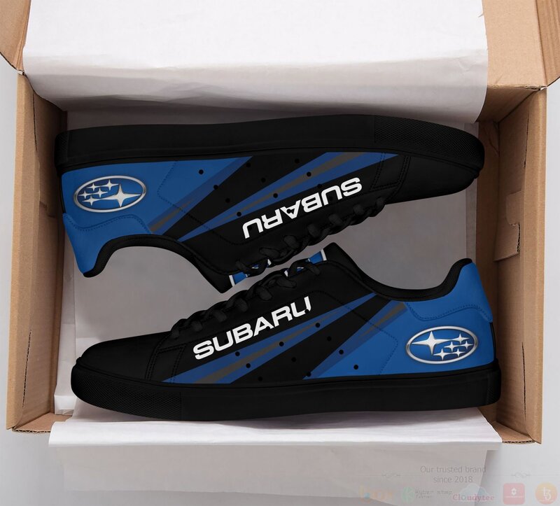 Subaru_Black_-_Blue_Stan_Smith_Low_Top_Shoes