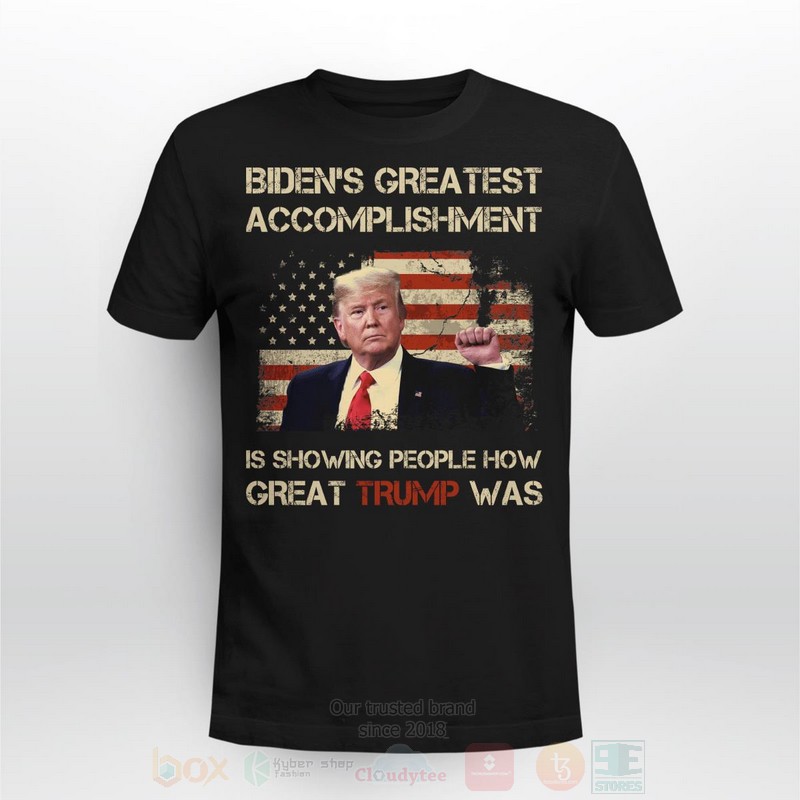 BidenS_Greatest_Accomplishment_Is_Showing_People_How_Great_Trump_Was_Long_Sleeve_Tee_Shirt