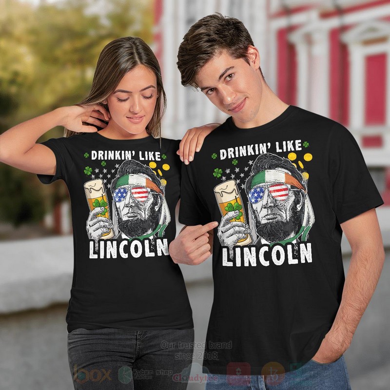 Drikkin_Like_Lincon_Long_Sleeve_Tee_Shirt