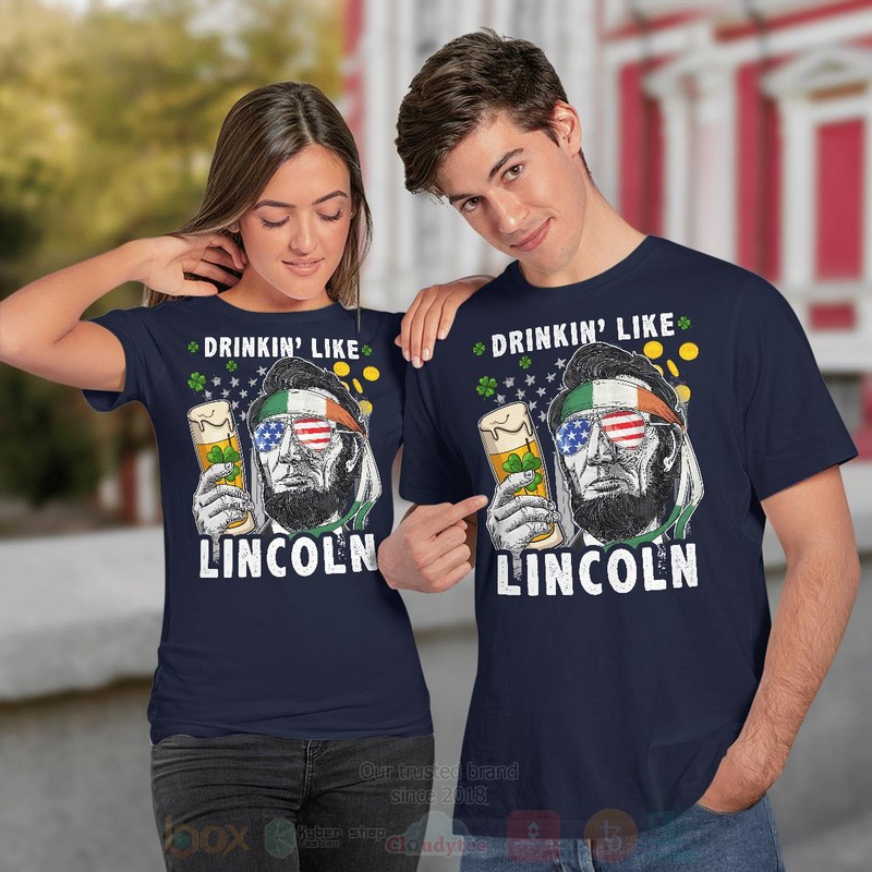 Drikkin_Like_Lincon_Long_Sleeve_Tee_Shirt_1