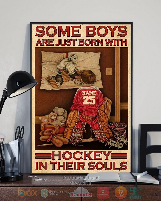 Personalized_Some_boys_are_just_born_with_hockey_in_their_souls_custom_poster_1