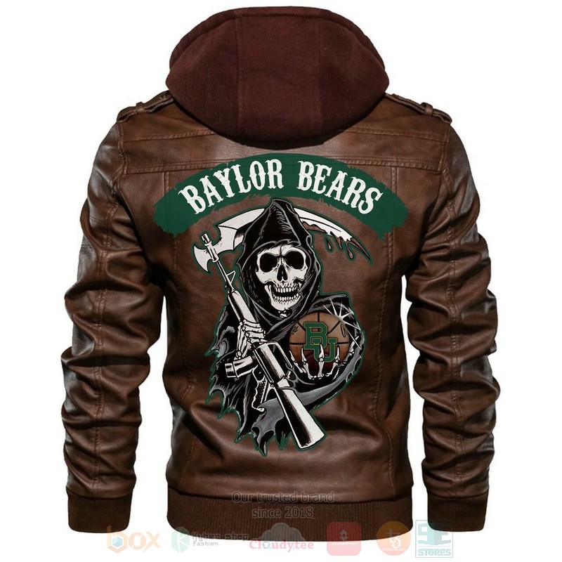 Baylor_Bears_NCAA_Basketball_Sons_of_Anarchy_Brown_Motorcycle_Leather_Jacket