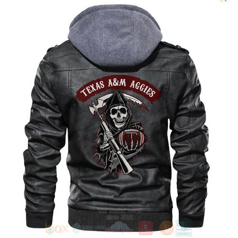 Texas_A_M_Aggies_NCAA_Football_Sons_of_Anarchy_Black_Motorcycle_Leather_Jacket