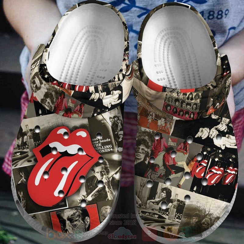 HOT The Rolling Stones Crocs Shoes - Express your unique style with ...