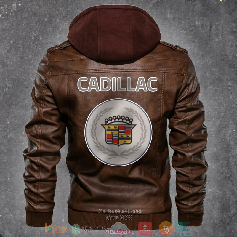 BEST Cadillac Automobile Car Leather Jacket - Boxbox Branding-Luxury t ...