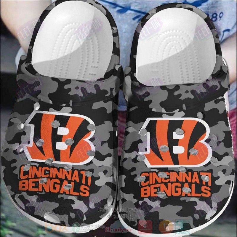 HOT NFL Team Cincinnati Bengals Crocs Shoes - Express your unique style ...
