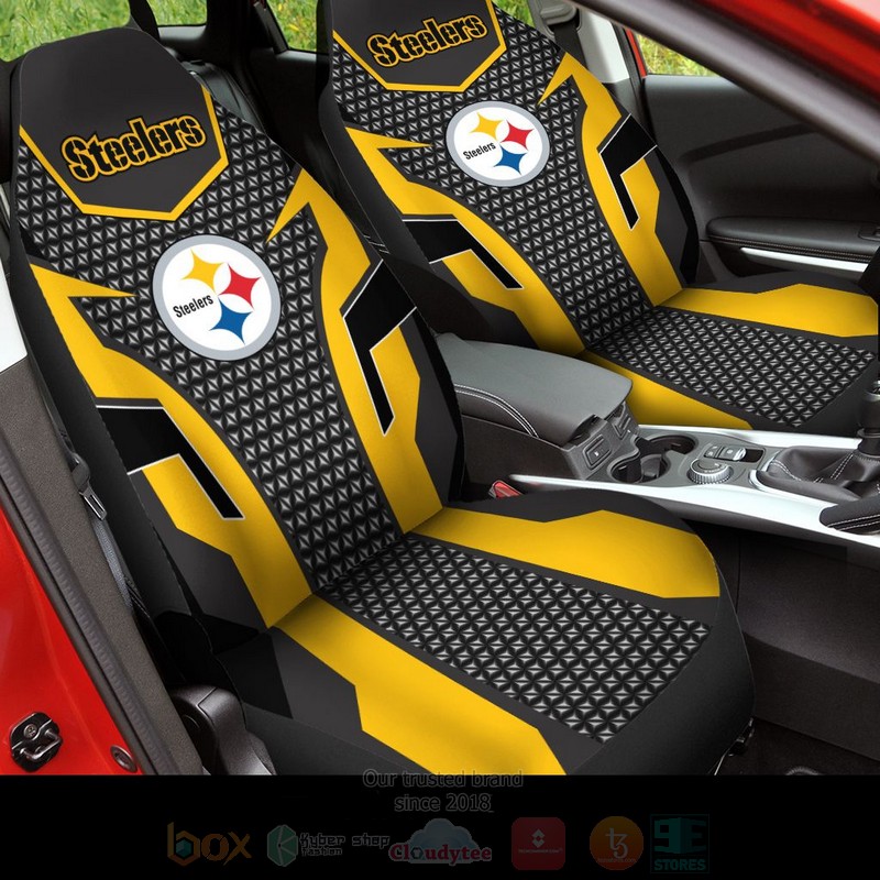 NFL_Pittsburgh_Steelers_Grey-Yellow_Car_Seat_Cover_1