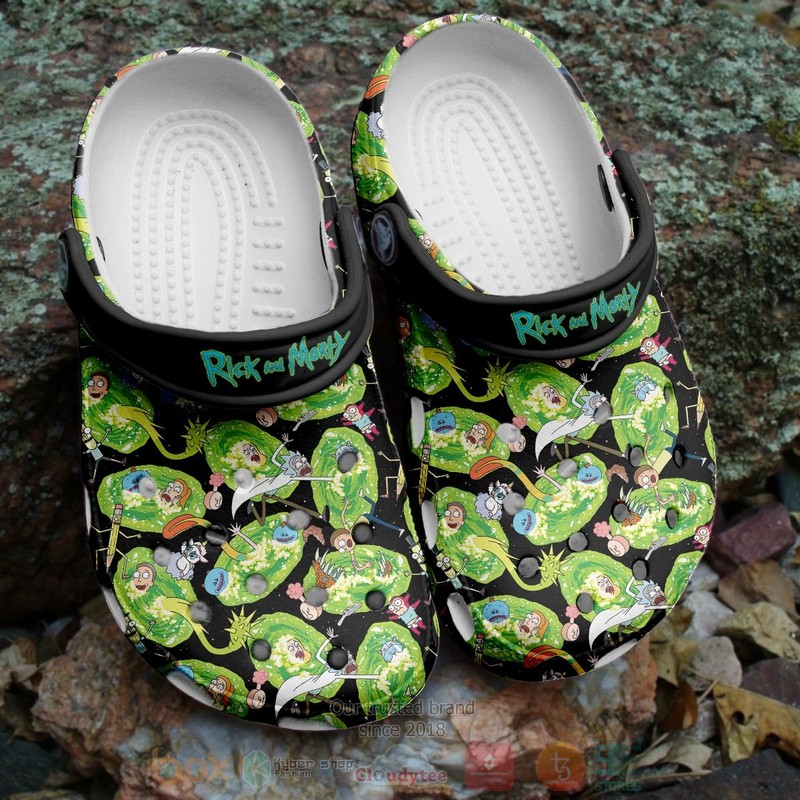 HOT Rick and Morty Green Crocs Shoes - Express your unique style with ...