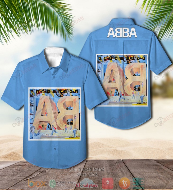 ABBA_ABBA_Live_Short_Sleeve_Hawaiian_Shirt