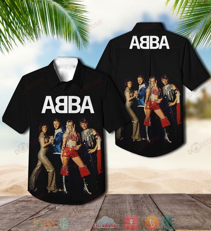 ABBA_Dancing_Short_Sleeve_Hawaiian_Shirt