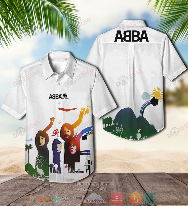 ABBA_The_Album_Short_Sleeve_Hawaiian_Shirt