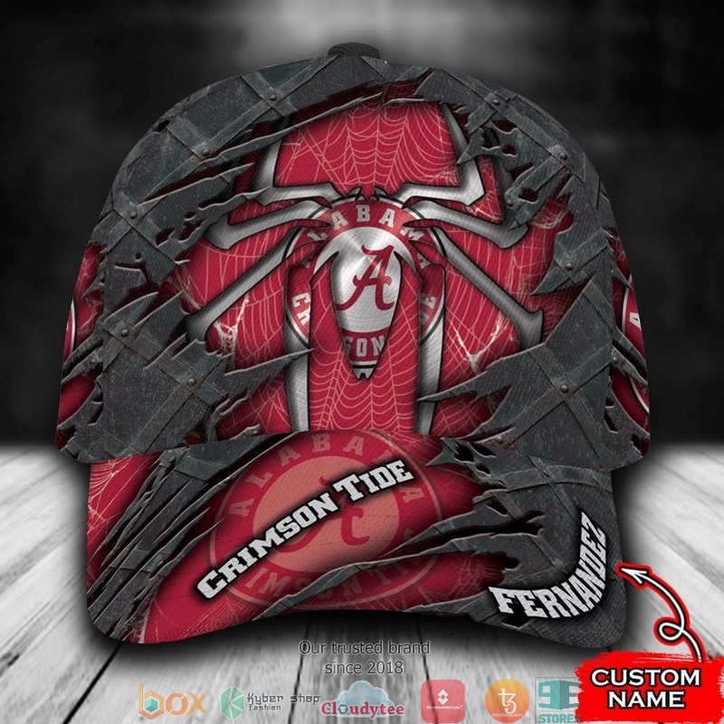 Alabama_Crimson_Tide_Spiderman_NCAA1_Custom_Name_Cap
