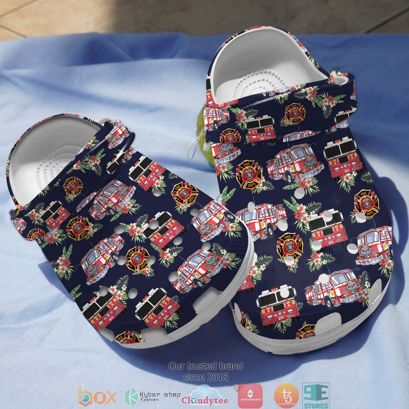 Amazing_Firefighter_Crocband_Shoes