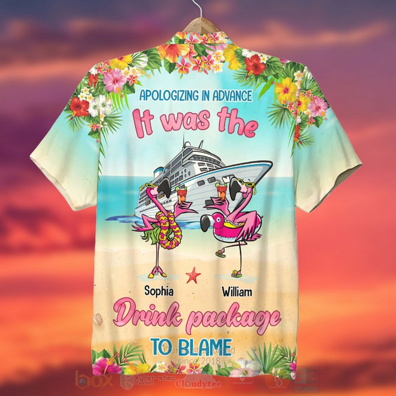 Apologizing_In_Advance_It_Was_the_Drink_Package_To_Blame_Custom_Name_Cruising_for_Friends_Hawaiian_Shirt_Short_1_2_3_4