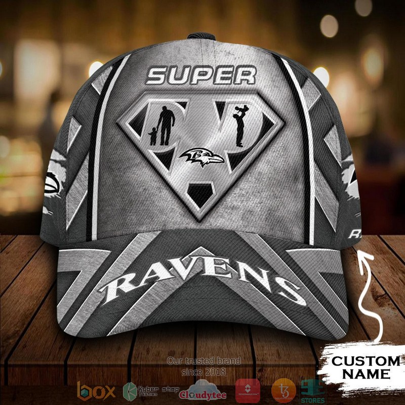 Baltimore_Ravens_NFL_Superman_Dad_Custom_Name_Cap