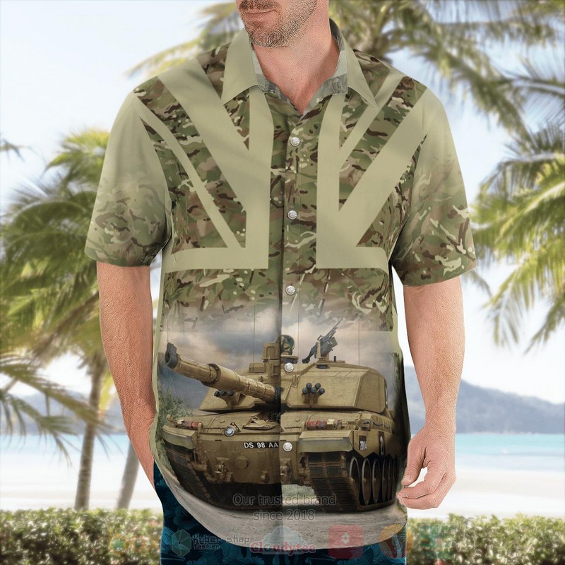 British_Army_Challenger_2_Main_Battle_Tank_Hawaiian_Shirt_1_2_3