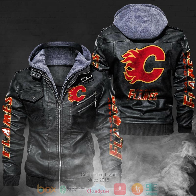 Calgary_Flames_Leather_Jacket_1