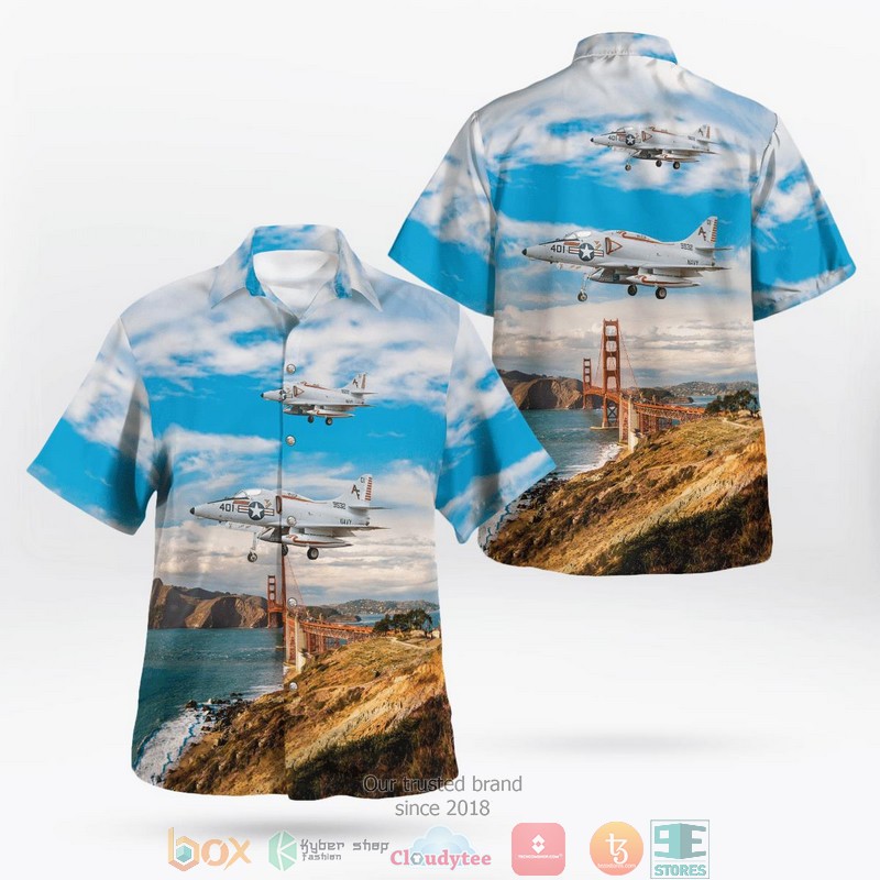 California_Castle_Air_Museum_Douglas_A-4L_Skyhawk_149532_-_9532_-_AF-401_Hawaiian_Shirt