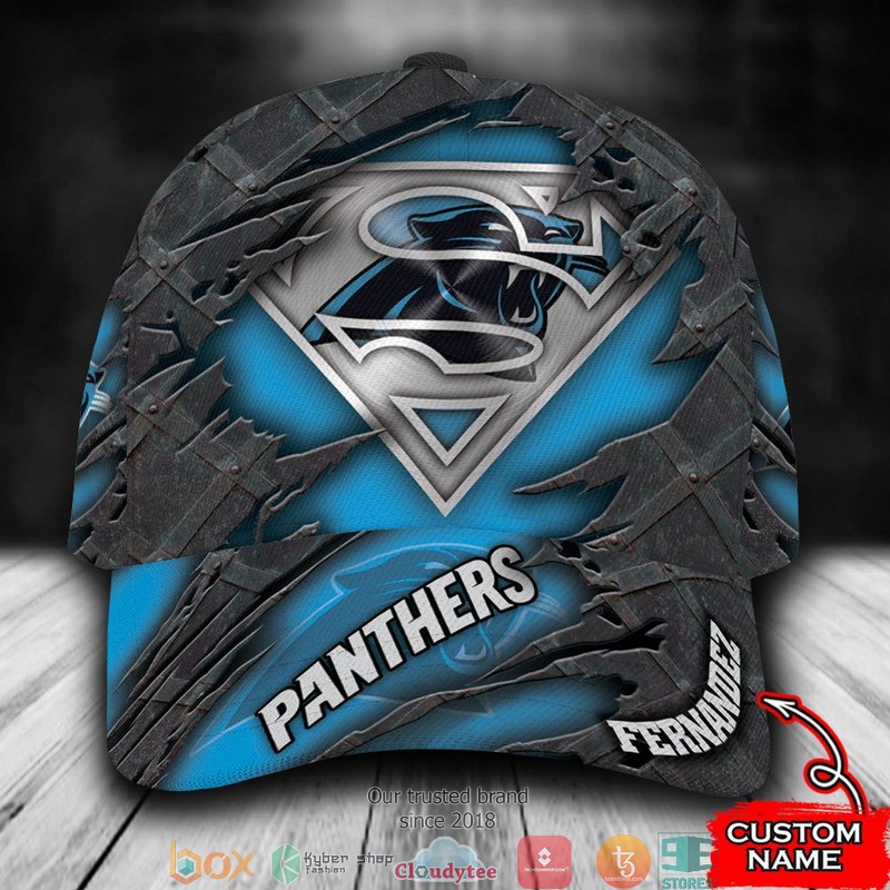 Carolina_Panthers_Superman_NFL_Custom_Name_Cap