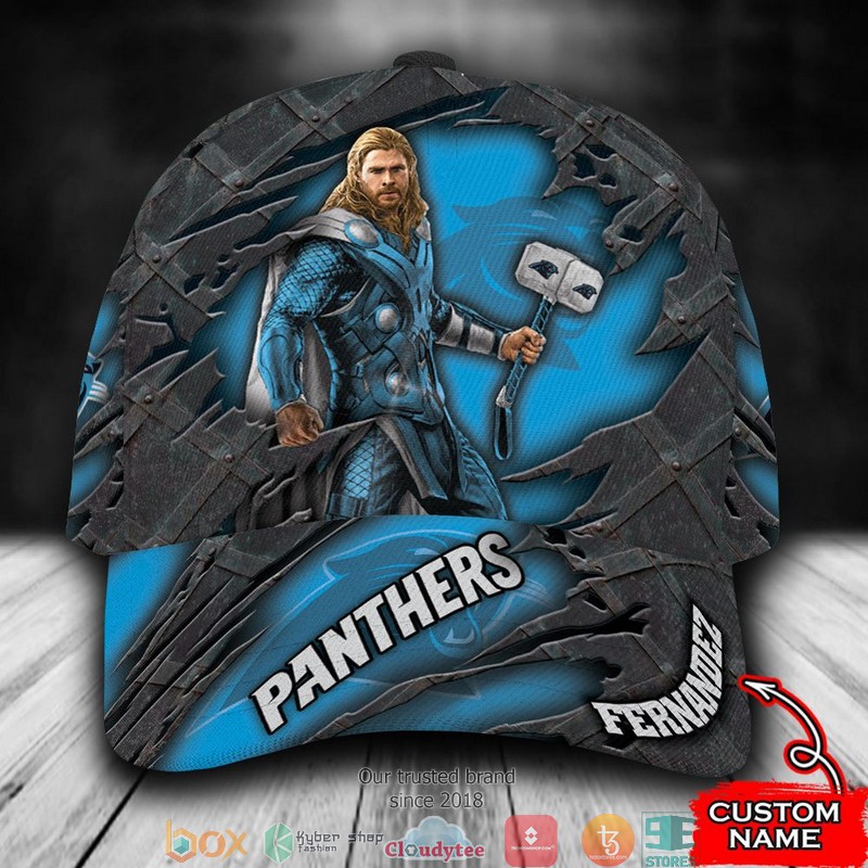 Carolina_Panthers_Thor_NFL_Custom_Name_Cap