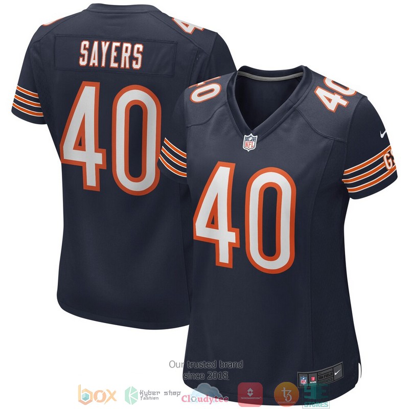 Chicago_Bears_Gale_Sayers_Navy_Game_Retired_Football_Jersey