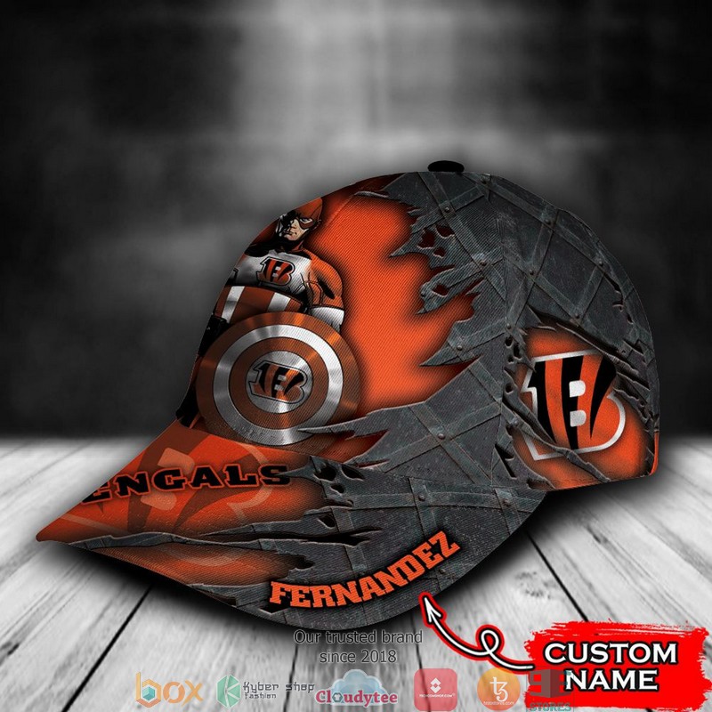 Cincinnati_Bengals_Captain_America_NFL_Custom_Name_Cap_1_2