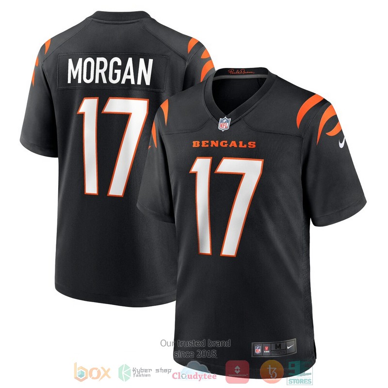 Cincinnati_Bengals_Stanley_Morgan_Black_Player_Football_Jersey