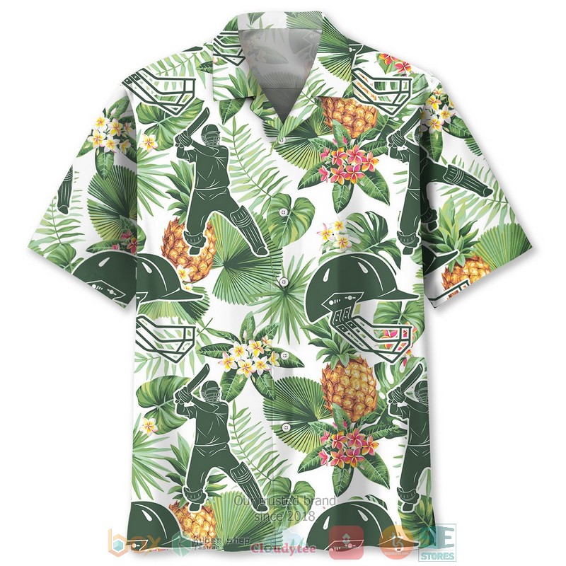 Cricket_Tropical_Pineapple_Hawaiian_Shirt