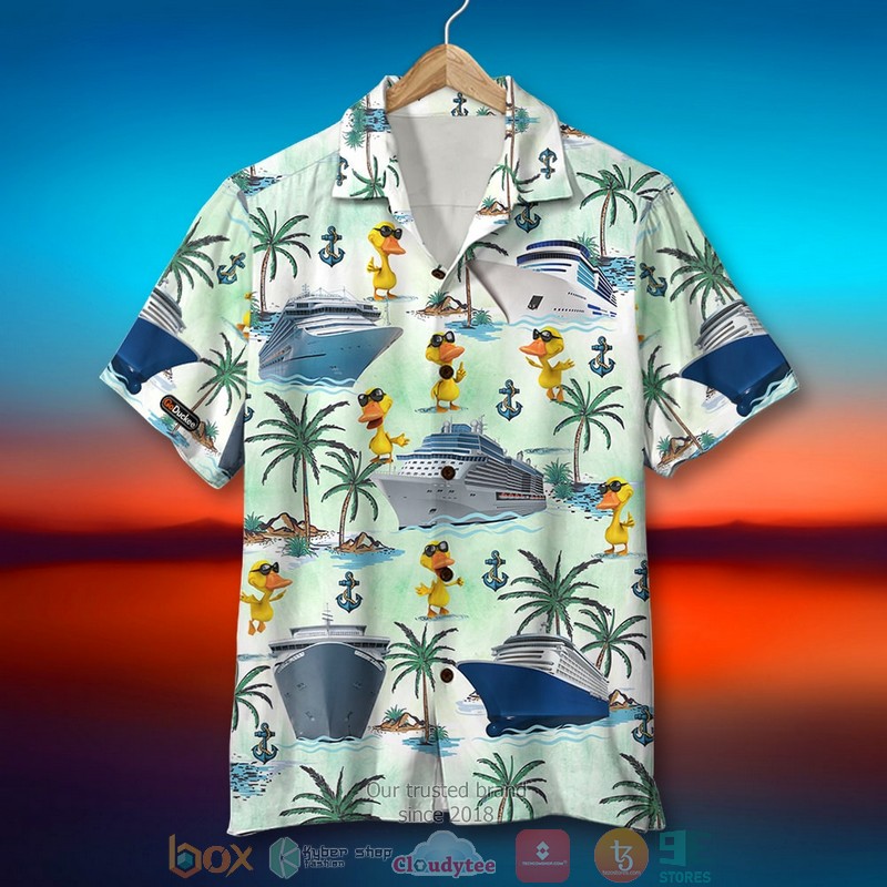 Cruising_Duck_Palm_Tree_Pattern_Hawaiian_Shirt_shorts_1