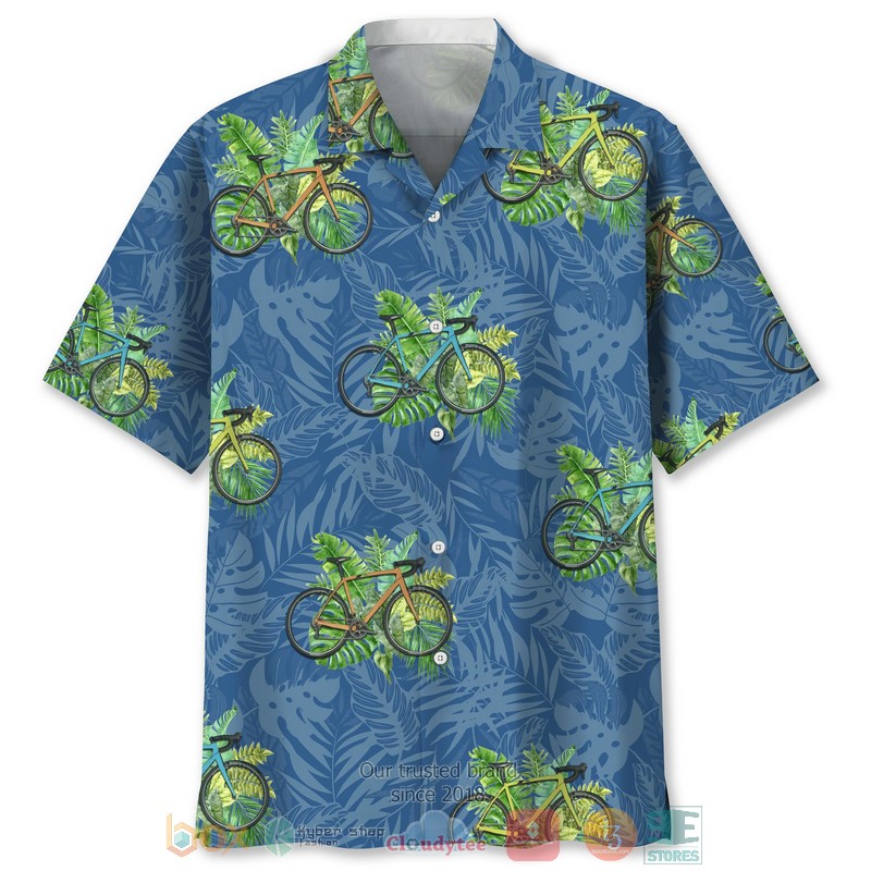 Cycling_tropical_Nature_Hawaiian_Shirt