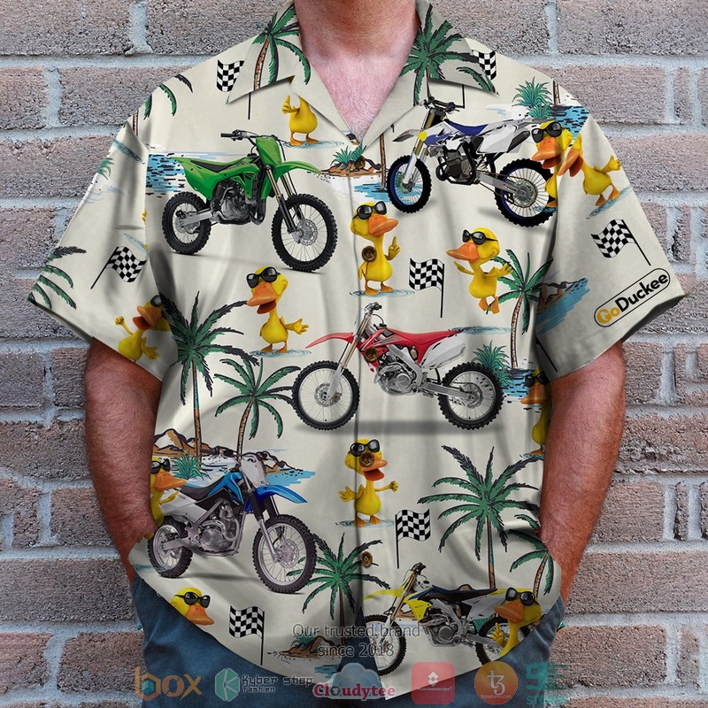 Dirt_Bike_And_Duck_Pattern_Hawaiian_Shirt_1_2_3