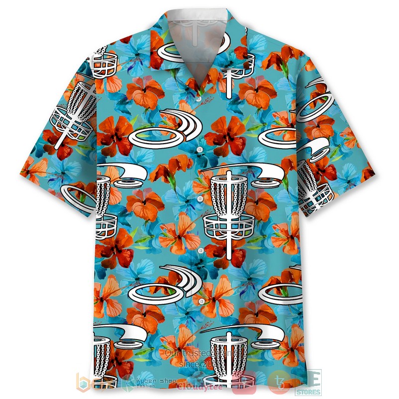 Disc_Golf_Nature_Tropical_Hawaiian_Shirt
