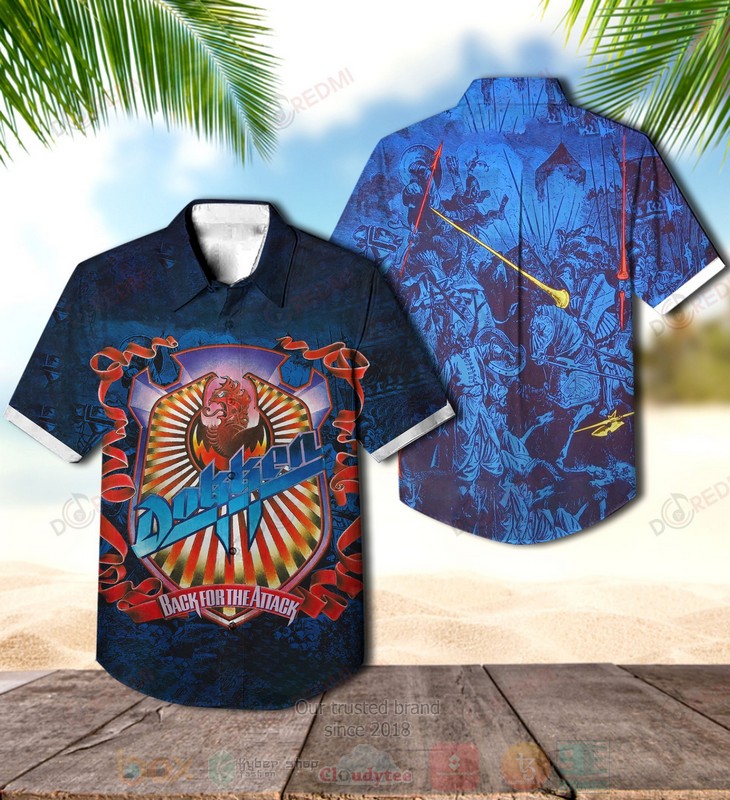 Dokken_Back_for_The_Attack_Blue_Album_Hawaiian_Shirt