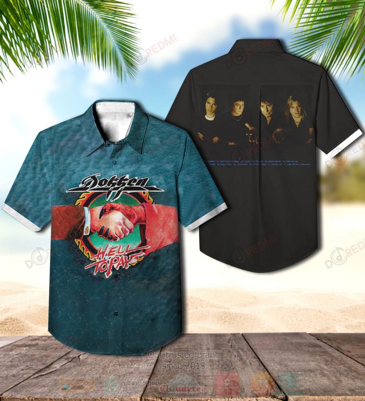 Dokken_Hell_To_Pay_Album_Hawaiian_Shirt