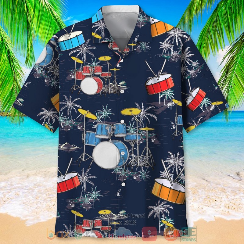 Drum_Nature_Beach_Hawaiian_Shirt_1