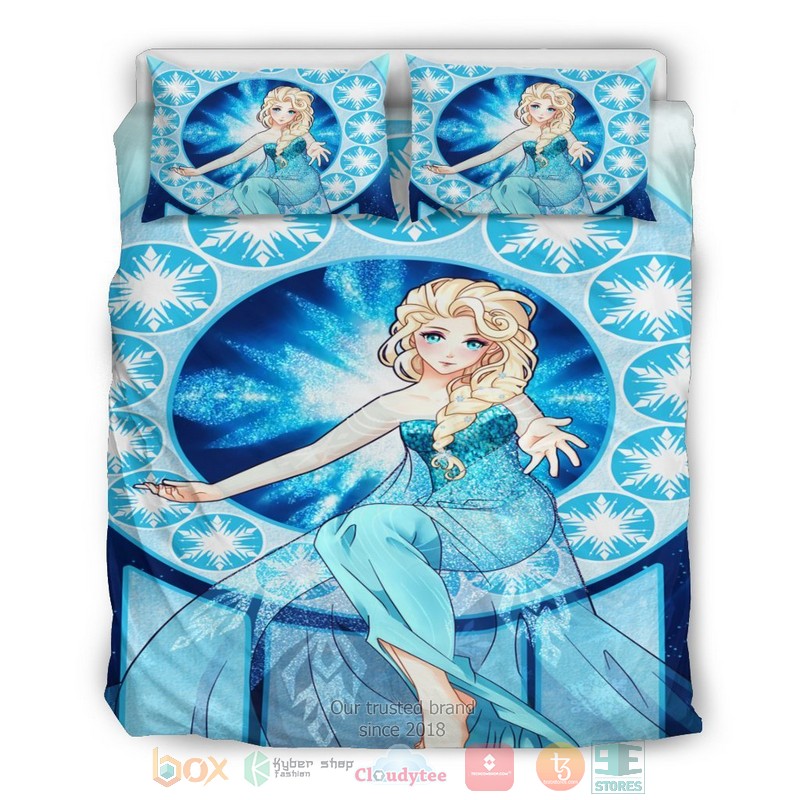 Elsa_Frozen_blue_Bedding_Sets_1_2