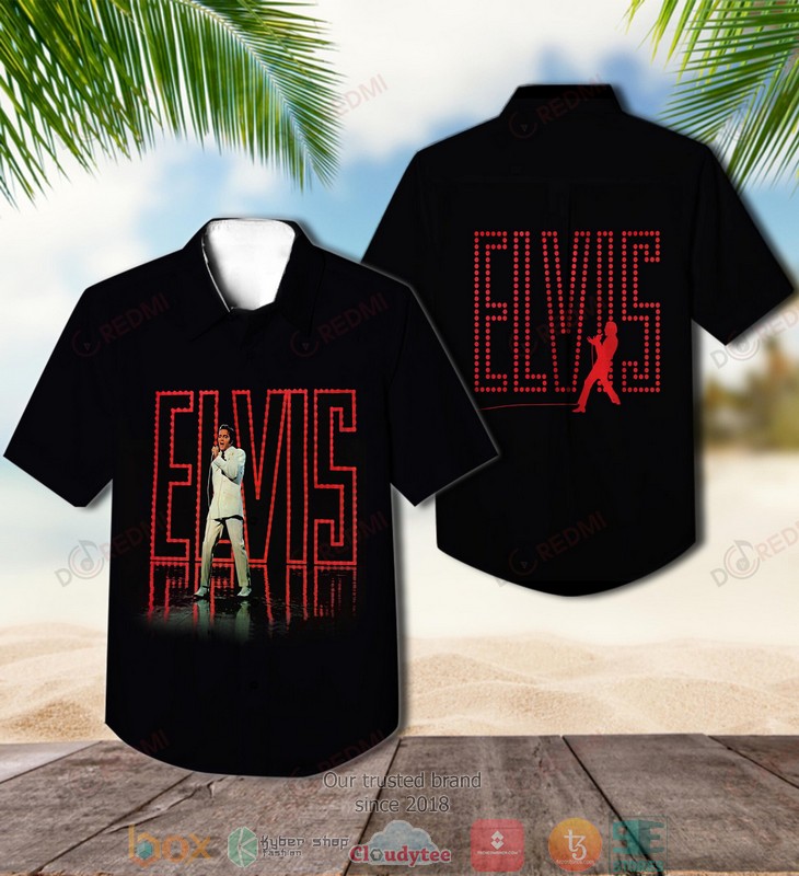 Elvis_Presley_singer_Short_Sleeve_Hawaiian_Shirt