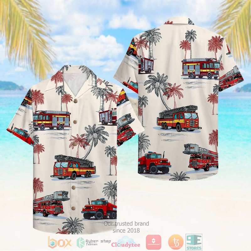 Firefighter_Fire_Truck_Pattern_Hawaiian_Shirt_1