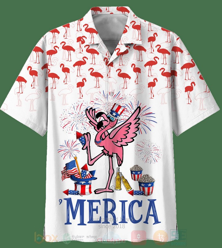 Flamingo_Merica_Happy_Hawaiian_Shirt