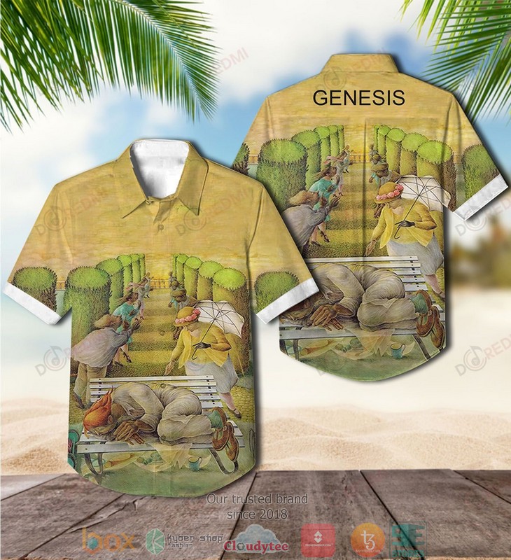 Genesis_Selling_England_by_the_Pound_album_Short_Sleeve_Hawaiian_Shirt