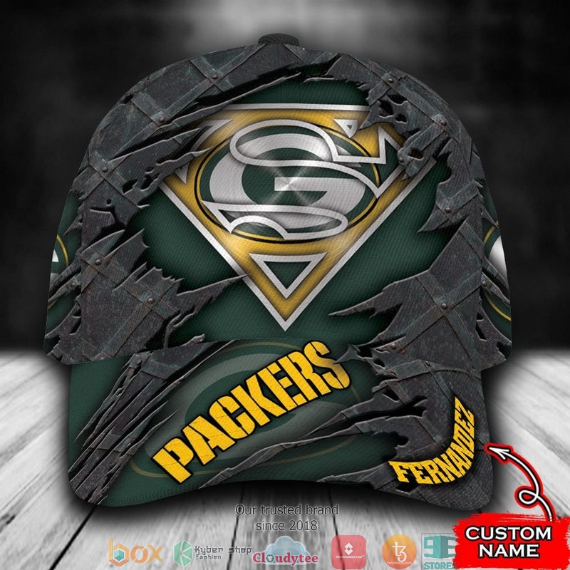 Green_Bay_Packers_Superman_NFL_Custom_Name_Cap