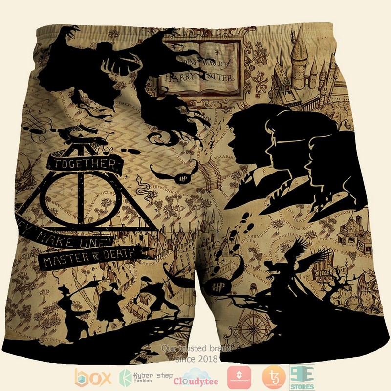 H.P._Map_and_Shorts_Together_They_Make_One_Master_Of_Death_Hawaiian_Shirt_Short_1_2_3