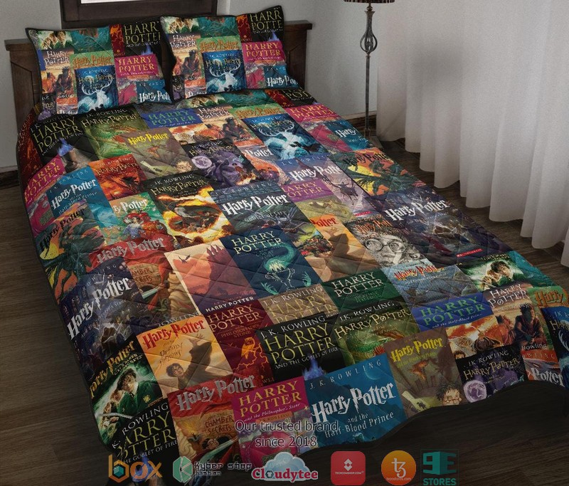 Harry_Potter_Book_Covers_Quilt_Bedding_Set