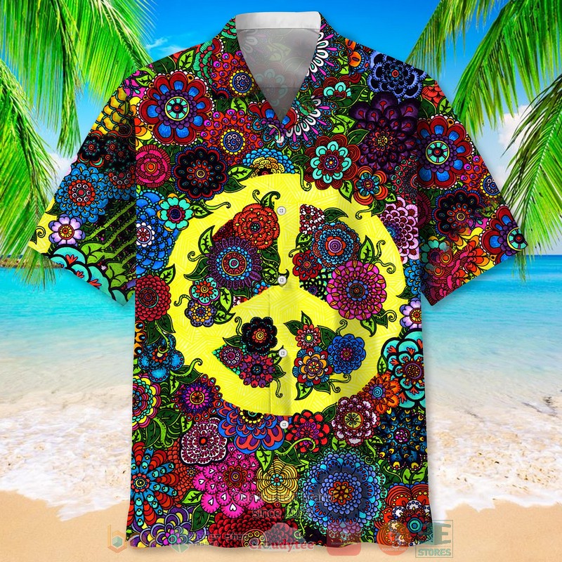 Hippie_Flower_colorful_Hawaiian_Shirt_1